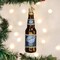 World Christmas Blue Moon Bottle - 1 Glass Ornament 4.5 Inch, Glass 4.5 Inch Blue Moon Longneck Bottle Summer Tree Ornament , Ornament Brewery Ale Beer Beverage